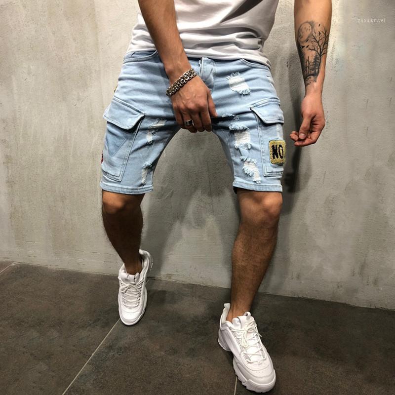 Men' Jeans Summer Men Streetwear Multi-pocket Ripped Loose Jean Shorts Fashion Embroidery Hip Hop Beach Straight Denim Short, 5001
Men' Jeans Summer Men Streetwear Multi-pocket Ripped Loose Jean Shorts Fashion Embroidery Hip Hop Beach Straight Denim Short, 5001