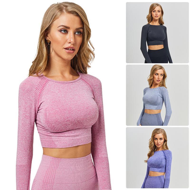 New Seamless Long Sleeve Gradient Fitness Long Sleeve Yoga Clothes Yoga Set Fitness Sports Suits Running Leggings Workout Shirts, Black
New Seamless Long Sleeve Gradient Fitness Long Sleeve Yoga Clothes Yoga Set Fitness Sports Suits Running Leggings Workout Shirts, Black