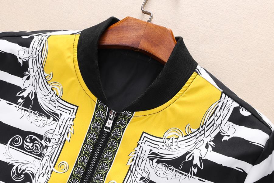 High quality digital print jacket Slim spring autumn new Coat mens jackets Mens clothing Outwear a05 T200502
