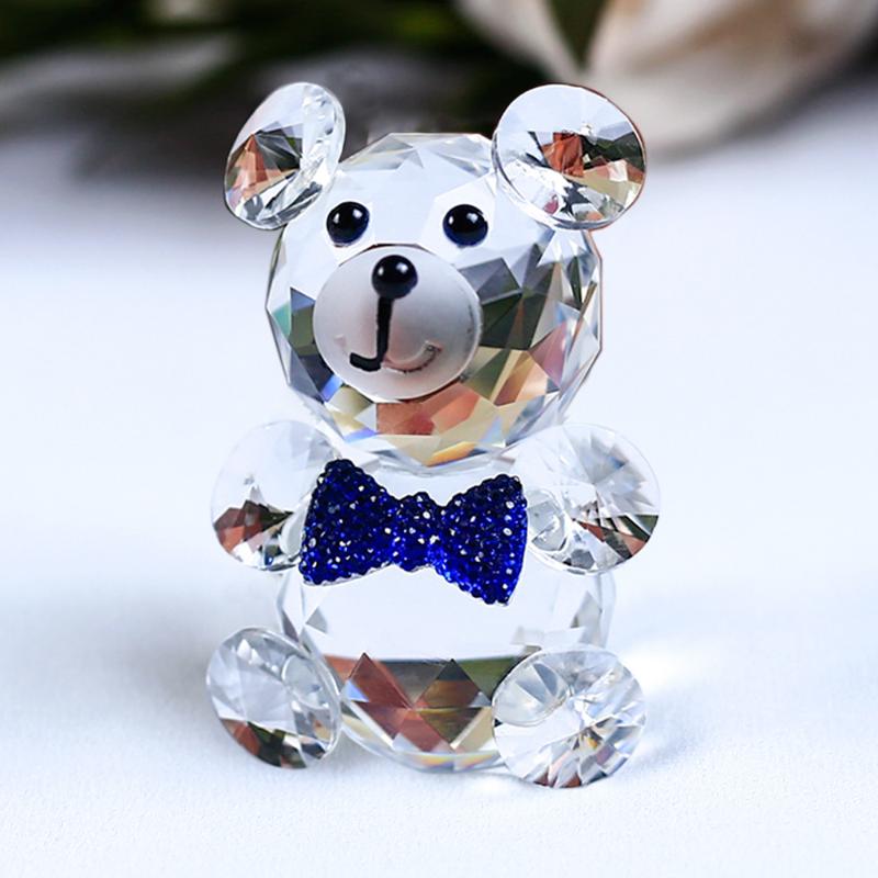 Cute Bow Tie Bear Crystal Figurines Miniatures Handmade DIY Glass Animal Ornaments Home Decoration Accessories Kids Gifts
Cute Bow Tie Bear Crystal Figurines Miniatures Handmade DIY Glass Animal Ornaments Home Decoration Accessories Kids Gifts