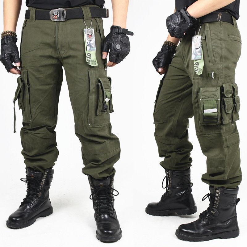 Cargo Pants Men Outwear Multi Pocket Tactical Army Straight Slacks Pants Trousers Overalls Zipper Pocket Male, Army green pants
Cargo Pants Men Outwear Multi Pocket Tactical Army Straight Slacks Pants Trousers Overalls Zipper Pocket Male, Army green pants
