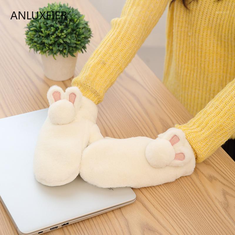 Five Fingers Gloves H9889 Ladies Autumn Winter Fleece Windproof Warm Thermal Mittens Cute Korean Outdoor Japanese Students Sweet Hand Muff1
Five Fingers Gloves H9889 Ladies Autumn Winter Fleece Windproof Warm Thermal Mittens Cute Korean Outdoor Japanese Students Sweet Hand Muff1