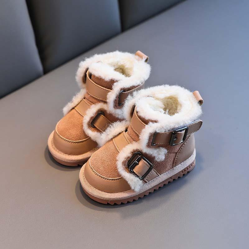 Girls Boots Non-slip Shoes Winter Snow Boots Thick Plush Wool Fur Kids Keep Warm Ankle Boot Soft Bottom Design SXR002, Sxr002pink
Girls Boots Non-slip Shoes Winter Snow Boots Thick Plush Wool Fur Kids Keep Warm Ankle Boot Soft Bottom Design SXR002, Sxr002pink