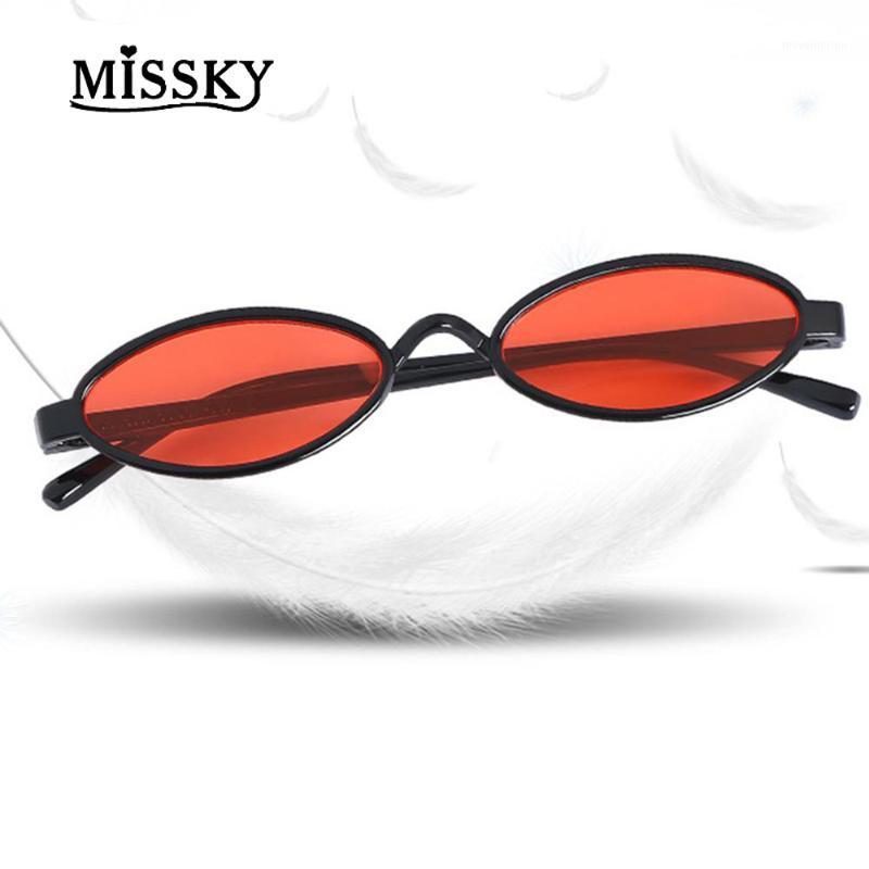 MISSKY Small Fames Retro Sunglasses Brand Designed Punk Style Fashionable Women's Sun glasses 2020 Summer New Eyewear SAN01
MISSKY Small Fames Retro Sunglasses Brand Designed Punk Style Fashionable Women's Sun glasses 2020 Summer New Eyewear SAN01