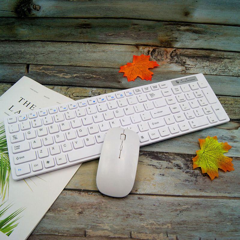 Universal Silent Ultra-thin 2.4G Wireless Keyboard and Mouse Set for Laptop PC Computer
Universal Silent Ultra-thin 2.4G Wireless Keyboard and Mouse Set for Laptop PC Computer