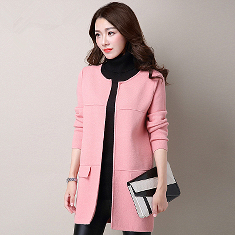 New Spring Blusas Women's Cardigan in Long Section Size Big Korean Version of the Wild Bones Sweater Xale 6088 UV6N, Fuchsia
New Spring Blusas Women's Cardigan in Long Section Size Big Korean Version of the Wild Bones Sweater Xale 6088 UV6N, Fuchsia