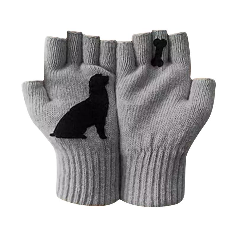 2020 Funny Dog Bone Printed Knitted Half Finger Wrist Gloves Women Girls Winter Warm Riding Cycling Gloves Mittens Cheap
2020 Funny Dog Bone Printed Knitted Half Finger Wrist Gloves Women Girls Winter Warm Riding Cycling Gloves Mittens Cheap