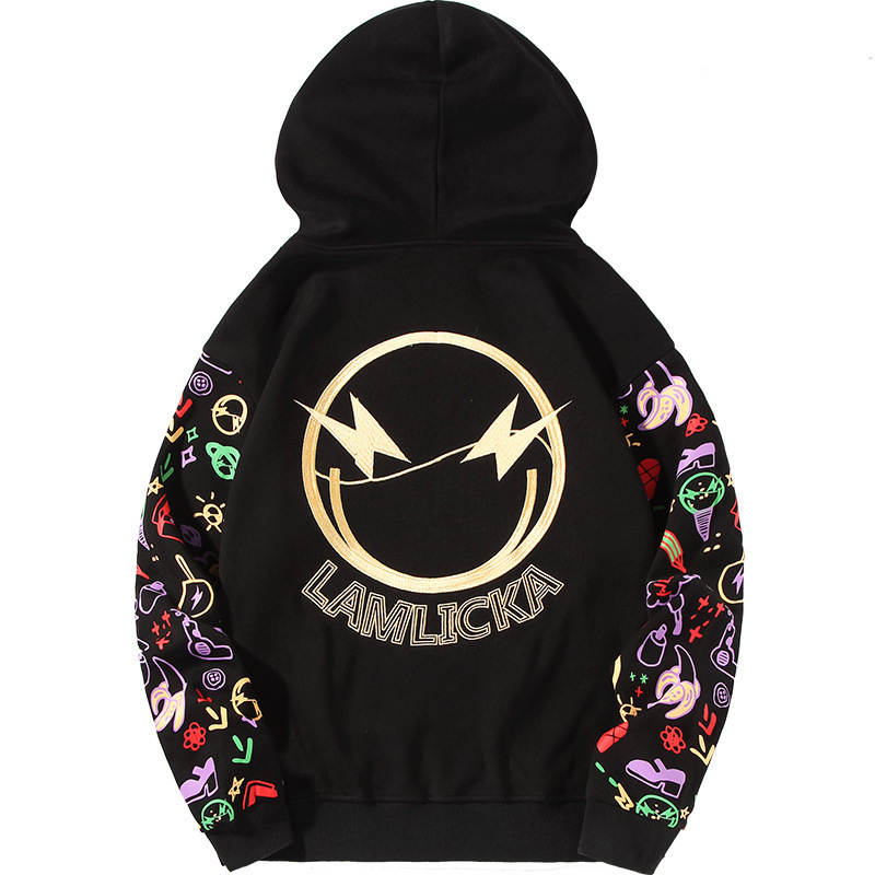 New 2020 Arrival Hot Sale Top Fashion Casual Thick Zipper Cotton Hoodie Hoodies Men Hip Hop Embroidered Loose Impression with Full Hood 17jv, Black
New 2020 Arrival Hot Sale Top Fashion Casual Thick Zipper Cotton Hoodie Hoodies Men Hip Hop Embroidered Loose Impression with Full Hood 17jv, Black