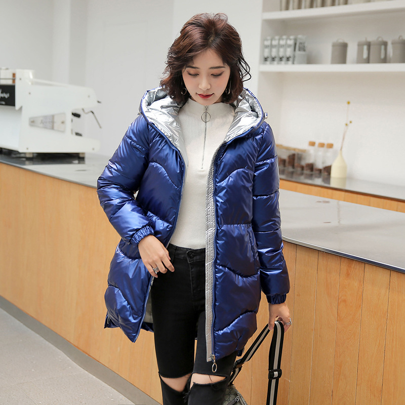 Women's winter Hooded jacket parka women's bread winter coat down jacket women's Down parka women parka winter jacket woman 201026