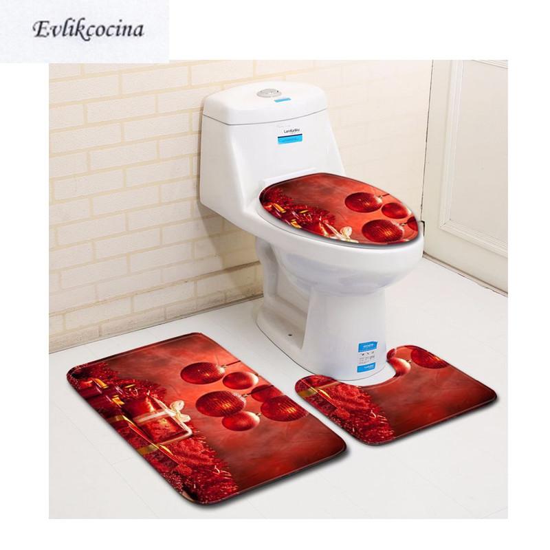 Free Shipping 3pcs Santa Gift Bells Banyo Paspas Bathroom Carpet Toilet Bath Mat Set Pad Tapis Salle De Bain Alfombra Bano
Free Shipping 3pcs Santa Gift Bells Banyo Paspas Bathroom Carpet Toilet Bath Mat Set Pad Tapis Salle De Bain Alfombra Bano