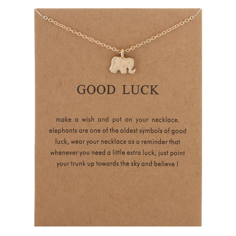 Elegant Women Charm Pendant Necklaces with Card Good Luck Elephant Unicorn Wing Pearl Choker Necklace Jewelry Gift for Girls
Elegant Women Charm Pendant Necklaces with Card Good Luck Elephant Unicorn Wing Pearl Choker Necklace Jewelry Gift for Girls