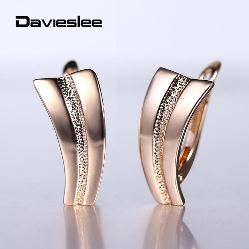 Drop Earrings for Women 585 Rose Gold Earrings Simple Elegant Geometric Fashion Wedding Party Jewelry Gifts LGE281
Drop Earrings for Women 585 Rose Gold Earrings Simple Elegant Geometric Fashion Wedding Party Jewelry Gifts LGE281