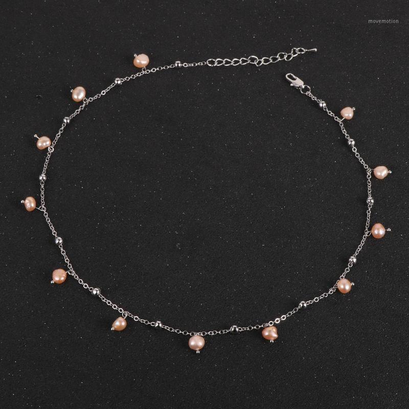 Silver Color Chain Natural Freshwater Pearls Choker Necklace Women Statement Collares Korean Fashion Jewelry Gift Collier1
Silver Color Chain Natural Freshwater Pearls Choker Necklace Women Statement Collares Korean Fashion Jewelry Gift Collier1