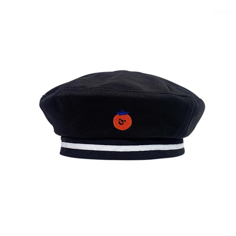 Winter hat women's navy sailor beret autumn and winter retro art embroidery painter cap French wild octagonal hat1, White
Winter hat women's navy sailor beret autumn and winter retro art embroidery painter cap French wild octagonal hat1, White