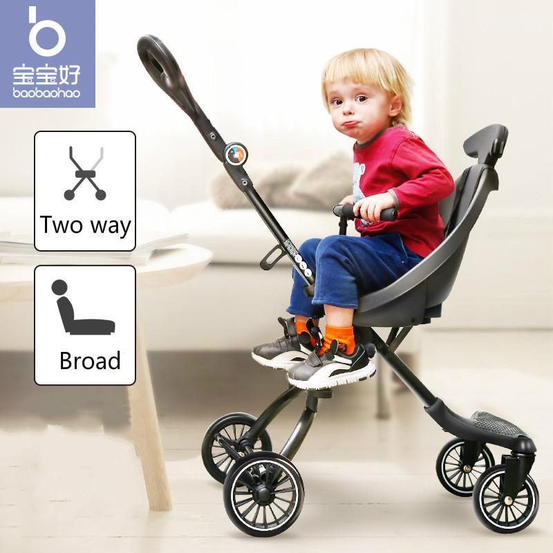 Baby Stroller Foldable Lightweight Two-way Four-wheel High Landscape Children Slip Baby Artifact for Buggy Folding1
Baby Stroller Foldable Lightweight Two-way Four-wheel High Landscape Children Slip Baby Artifact for Buggy Folding1