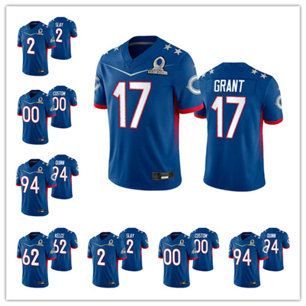 NEW custom Chicago MEN WOMEN YOUTH Bears 94 Robert Quinn 17 Jakeem Grant Royal Game 2022 NFC Pro Bowl Football Jerseys, Black
NEW custom Chicago MEN WOMEN YOUTH Bears 94 Robert Quinn 17 Jakeem Grant Royal Game 2022 NFC Pro Bowl Football Jerseys, Black