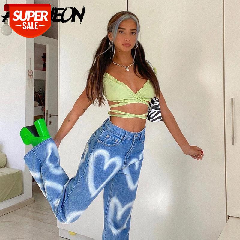 ALLNeon Vintage Heart Graphic Graffiti Baggy Y2K Jeans E-girl Aesthetics Straight High Waist Long Pants Autumn Denim Trousers #1C6v, Black;white
ALLNeon Vintage Heart Graphic Graffiti Baggy Y2K Jeans E-girl Aesthetics Straight High Waist Long Pants Autumn Denim Trousers #1C6v, Black;white