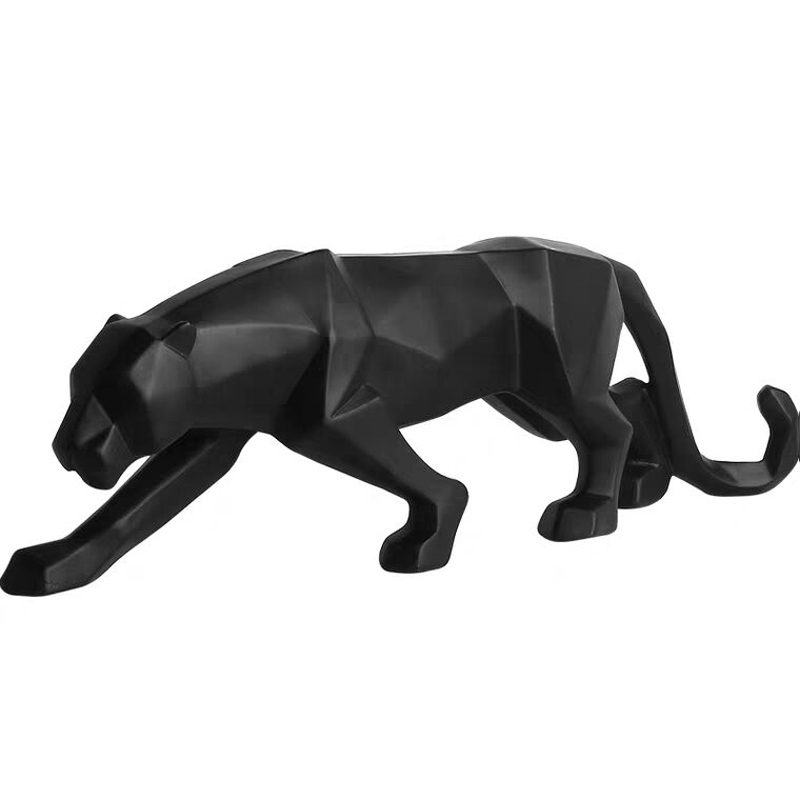 New 2021 Large size Leopard Statue Figurine Modern Abstract Geometric Style Resin Panther Animal Large Ornament Home Decoration Accessories
New 2021 Large size Leopard Statue Figurine Modern Abstract Geometric Style Resin Panther Animal Large Ornament Home Decoration Accessories