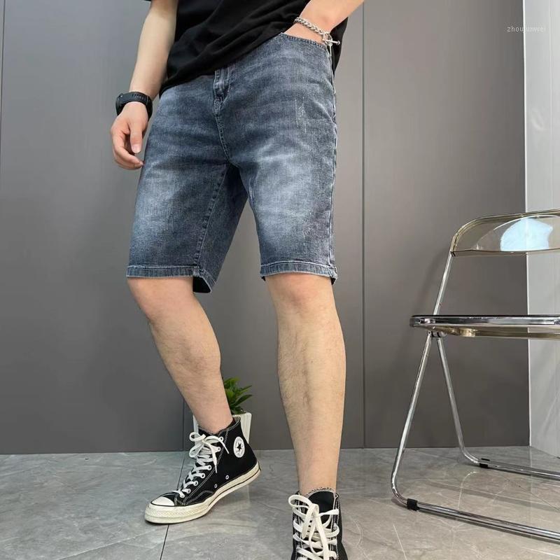 Men's Jeans Uncle Maruzi Shorts 2022 Summer Thin Korean Trend Casual Pants With Holes, Blue
Men's Jeans Uncle Maruzi Shorts 2022 Summer Thin Korean Trend Casual Pants With Holes, Blue