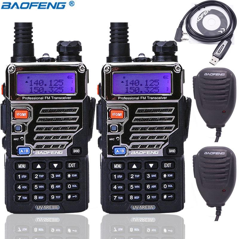2PCS BaoFeng UV-5RE plus 8W Walkie Talkie Dual Band BF-UV5RE Radio VOX Handheld 10km Long Range UV 5RE Ham Radio
2PCS BaoFeng UV-5RE plus 8W Walkie Talkie Dual Band BF-UV5RE Radio VOX Handheld 10km Long Range UV 5RE Ham Radio