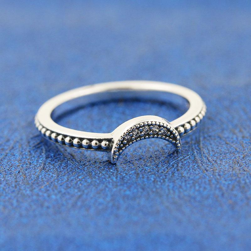 Factory wholesale 925 Sterling Ring Silver Crescent Moon Beaded Pave Stones Fit Jewelry Engagement Wedding Lovers Fashion Ring For
Factory wholesale 925 Sterling Ring Silver Crescent Moon Beaded Pave Stones Fit Jewelry Engagement Wedding Lovers Fashion Ring For