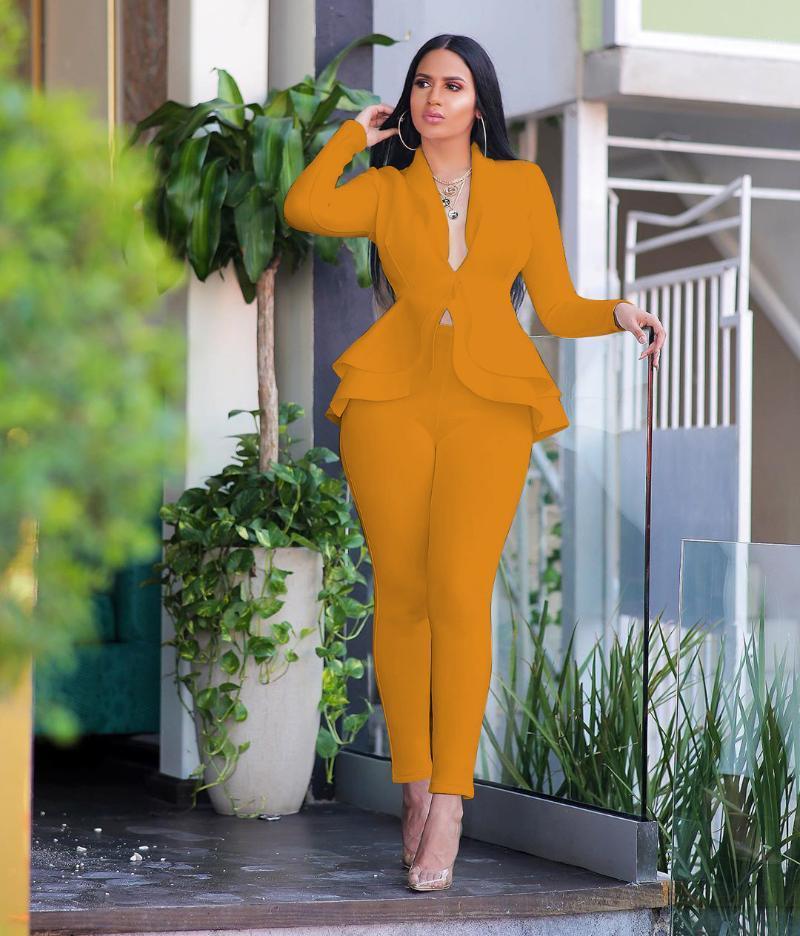 Women's Tracksuits Long Sleeve Hidden Breasted Peplum Top+pencil Pants Blazer Set Solid Women Suits Office Sets Two Piece Outfits For Women1, Red
Women's Tracksuits Long Sleeve Hidden Breasted Peplum Top+pencil Pants Blazer Set Solid Women Suits Office Sets Two Piece Outfits For Women1, Red
