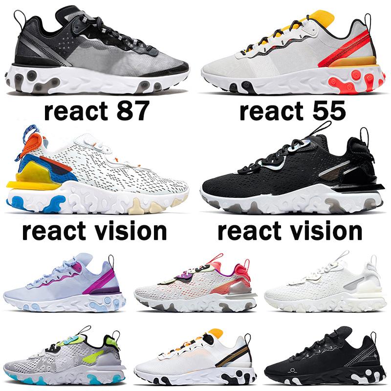 Top Fashion React Vision Element 55 87 Triple Black White Anthracite Men Women Running Shoes Iridescent Outdoor Mens Trainers Sport Sneakers, 36-45 tour yellow
Top Fashion React Vision Element 55 87 Triple Black White Anthracite Men Women Running Shoes Iridescent Outdoor Mens Trainers Sport Sneakers, 36-45 tour yellow