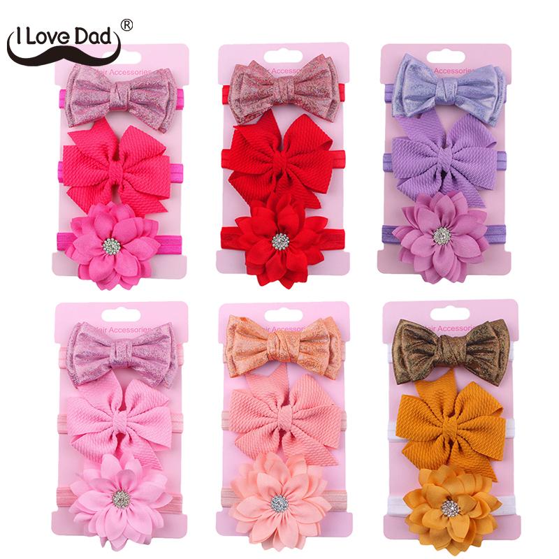 3Pcs/lot Baby Girl Headband With Bow Flower Princess Newborn Little Girl Elastic Hairband For Kids Toddler Hair Accessories Set
3Pcs/lot Baby Girl Headband With Bow Flower Princess Newborn Little Girl Elastic Hairband For Kids Toddler Hair Accessories Set