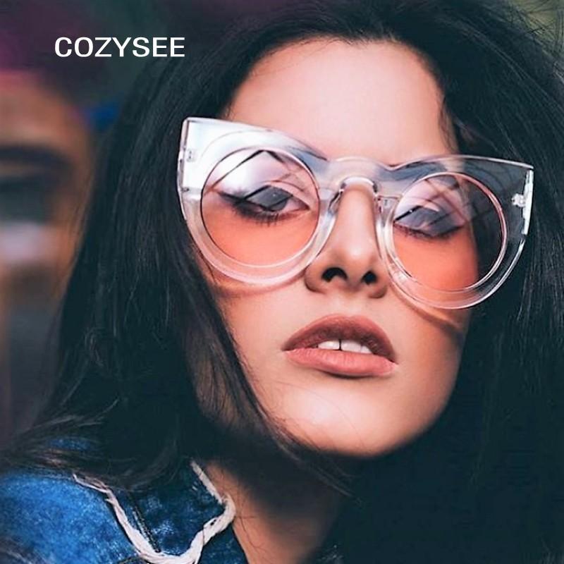 Oversized Cat Eyes Sunglasses For Women Big Frame Gradient Lens Brand Glasses Designer Fashion Male Female Shades
Oversized Cat Eyes Sunglasses For Women Big Frame Gradient Lens Brand Glasses Designer Fashion Male Female Shades
