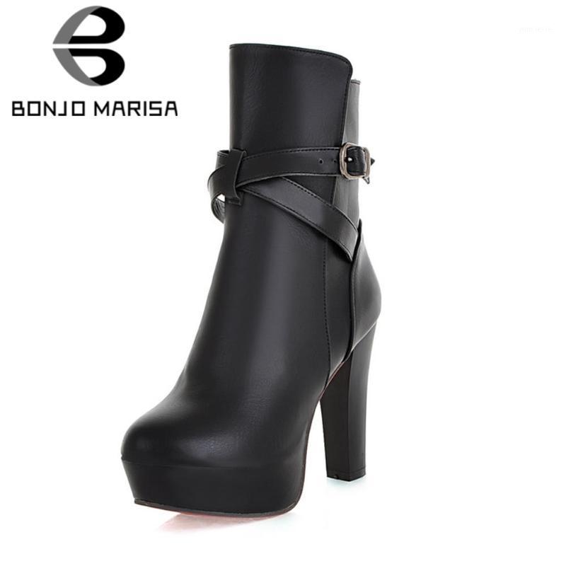 BONJOMARISA Brand Design Girls Round Toe Buckle High Heels Ankle Boots Casual Platform Boots Women New Shoes Woman1, White
BONJOMARISA Brand Design Girls Round Toe Buckle High Heels Ankle Boots Casual Platform Boots Women New Shoes Woman1, White