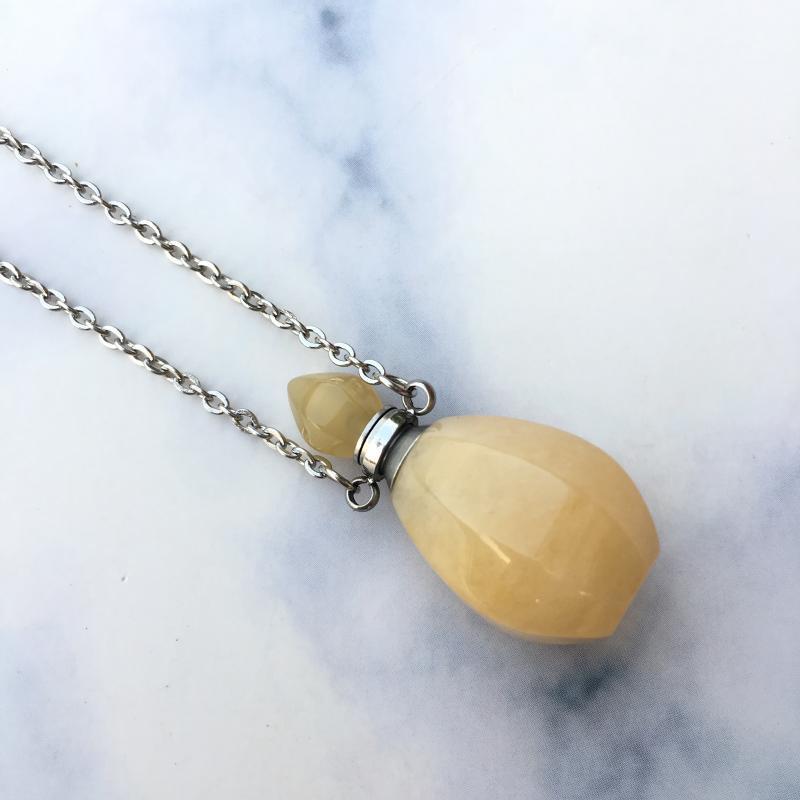 Faceted Yellow gems Necklace,Semiprecious Necklace,Perfume Bottle necklace,Essential Oil Diffuser ,Perfume Bottle.1
Faceted Yellow gems Necklace,Semiprecious Necklace,Perfume Bottle necklace,Essential Oil Diffuser ,Perfume Bottle.1