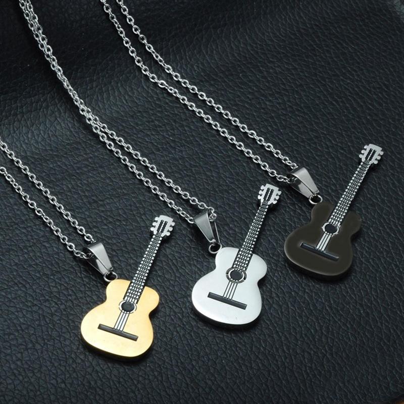 Guitar Shape Men or Women Necklaces Jewelry Hip Hop Rock Slide Music Necklaces Chain Pendant
Guitar Shape Men or Women Necklaces Jewelry Hip Hop Rock Slide Music Necklaces Chain Pendant