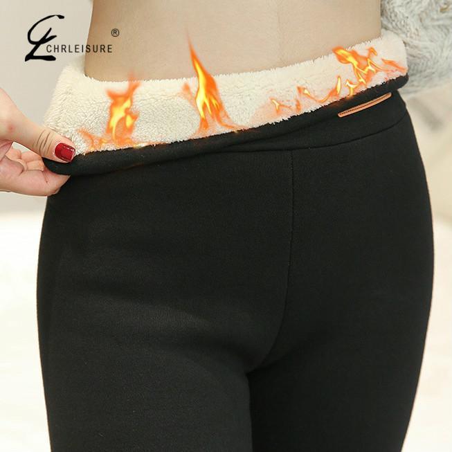 Women Winter Thick Warm leggings Plus Velvet Casual legging mujer Slim Pencil Black leggins Warm legging pants Femme 201202