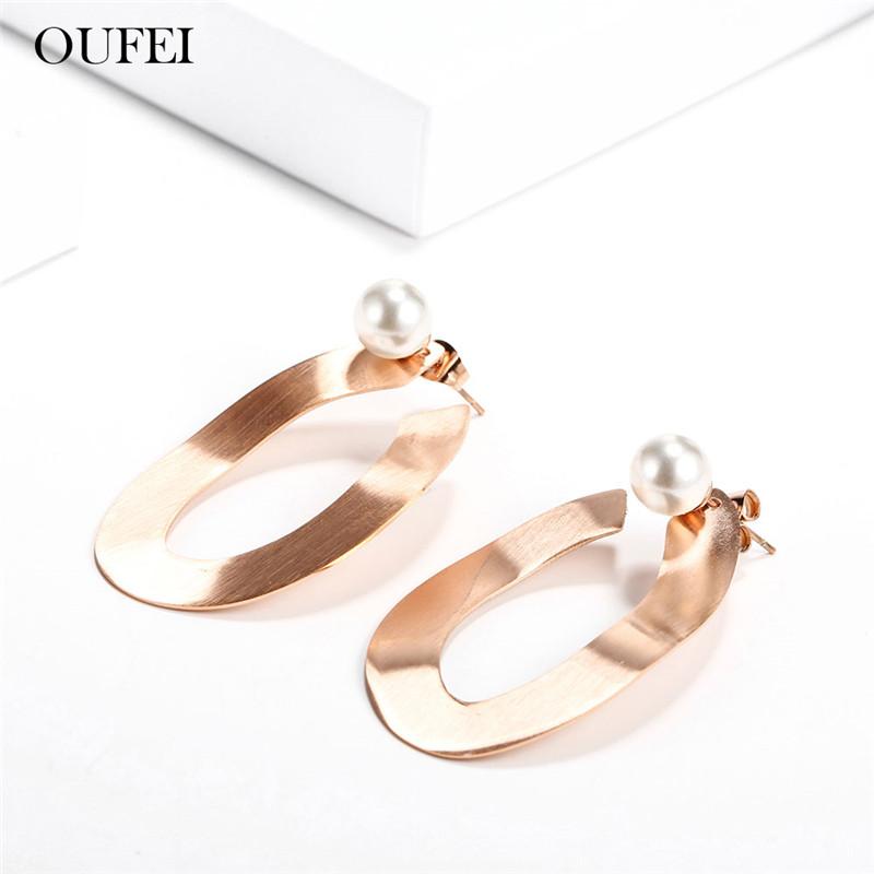 OUFEI Stainless Steel Jewelry Rose Gold Korean Style Women Stud Earrings For Women Jewelry Accessories Offers With Free Shipping
OUFEI Stainless Steel Jewelry Rose Gold Korean Style Women Stud Earrings For Women Jewelry Accessories Offers With Free Shipping