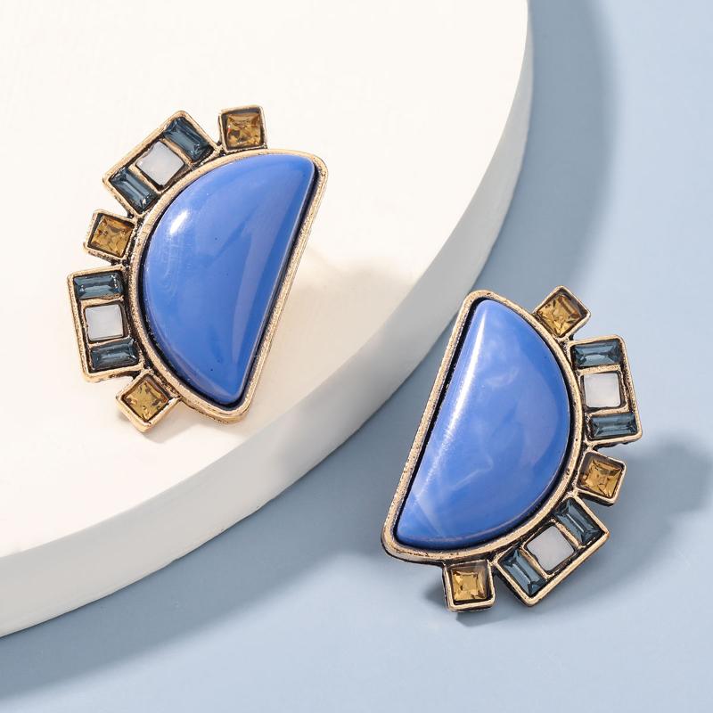 Stud Pauli Manfi 2021 Simple Semicircular Metal Acrylic Resin Earrings Women's Retro Banquet Jewelry Accessories
Stud Pauli Manfi 2021 Simple Semicircular Metal Acrylic Resin Earrings Women's Retro Banquet Jewelry Accessories