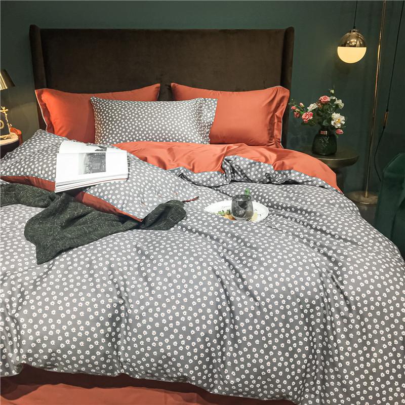 Home Textile Fashion Bedding Silky Soft Set 60-count Long-staple Cotton 4pcs Bed Sheet Quilt Cover Pillowcase Bed Linen Set, 009
Home Textile Fashion Bedding Silky Soft Set 60-count Long-staple Cotton 4pcs Bed Sheet Quilt Cover Pillowcase Bed Linen Set, 009