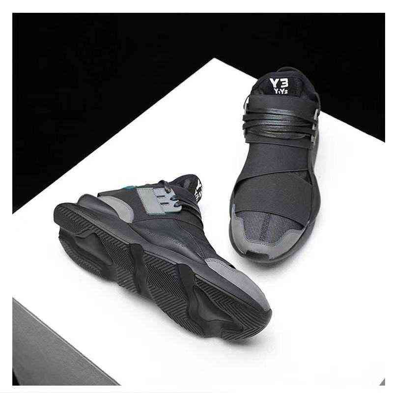 NXY Men's Casual Shoes Zapatos De Cuero Kgdb Y3 Para Hombre y Mujer, Zapatillas Transpirables Con Personalidad, Correr, a , Europa América, Y12 0