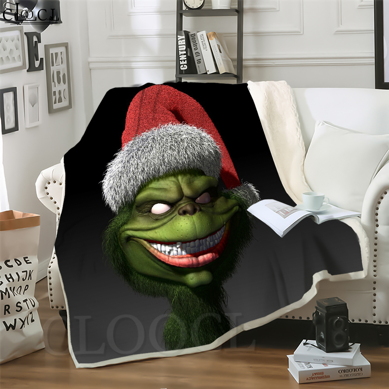CLOOCL New Movie Grinch Stole Christ The Grinch 3D Print Street Style Air Conditioning Blanket Sofa Teens Bedding Throw Blankets Plush Quilt
CLOOCL New Movie Grinch Stole Christ The Grinch 3D Print Street Style Air Conditioning Blanket Sofa Teens Bedding Throw Blankets Plush Quilt