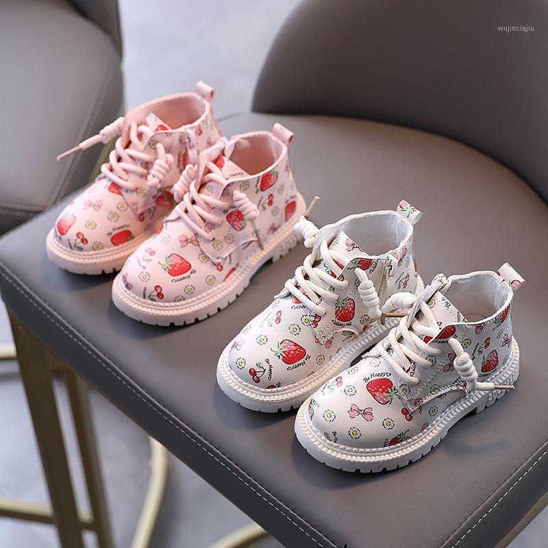 Children Spring Autumn Strawberry Printing Ankle Boots Casual Shoes Kids Girls Non-slip Fashion Work Boots1, White
Children Spring Autumn Strawberry Printing Ankle Boots Casual Shoes Kids Girls Non-slip Fashion Work Boots1, White