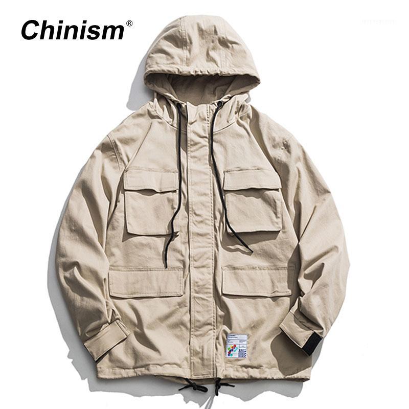 CHINISM Multi Pocket Windbreak Twill Hoodie Jacket Mens 2019 IN.STRUMENT Trench Coat Jacket 24061, Black
CHINISM Multi Pocket Windbreak Twill Hoodie Jacket Mens 2019 IN.STRUMENT Trench Coat Jacket 24061, Black