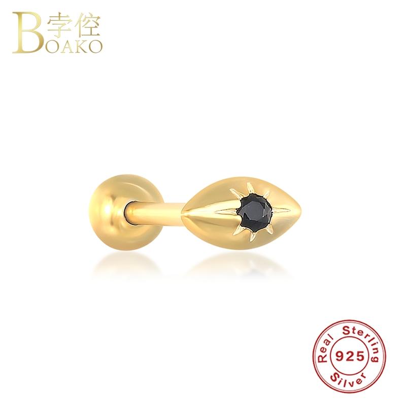 Boako 925 Sterling Silver Eye Pattern Piercing Stud Earring For Woman Ladies Party Birthday Gift Bling Zircon Pendientes Brincos
Boako 925 Sterling Silver Eye Pattern Piercing Stud Earring For Woman Ladies Party Birthday Gift Bling Zircon Pendientes Brincos