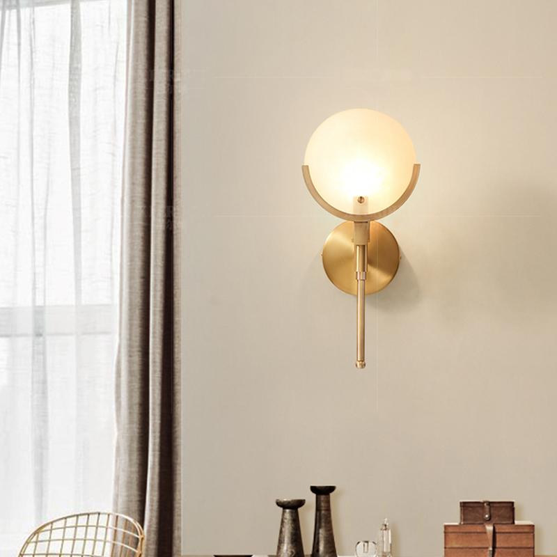 American Copper Wall Lamp Bedroom Bedside Wall Light led Bathroom Mirror Light Living Room Modern Sconce Office Study Lamps
American Copper Wall Lamp Bedroom Bedside Wall Light led Bathroom Mirror Light Living Room Modern Sconce Office Study Lamps