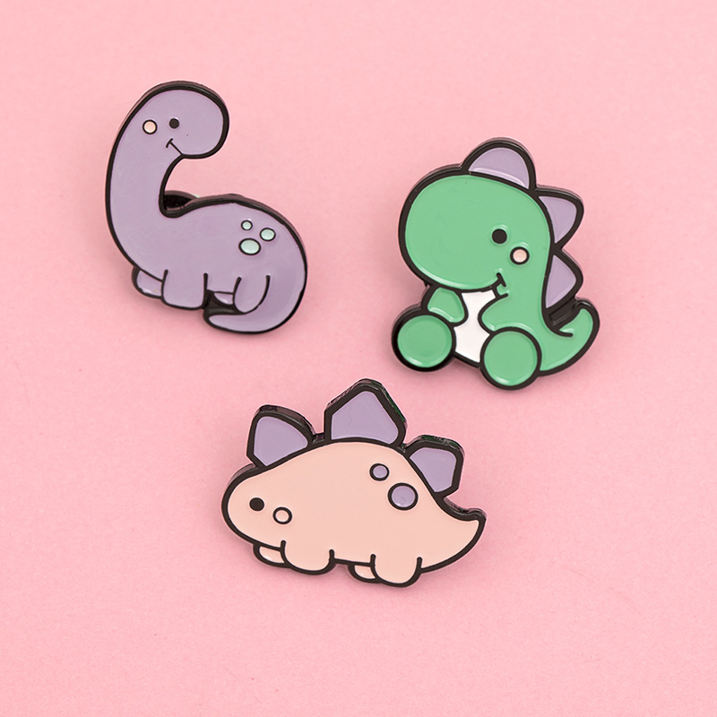 Cute Cartoon Candy Color Dinosaur Brooch Pins Set Funny Creativity Animal Alloy Enamel Brooches for Children Xmas Gift Badges Bag Shirt Pin, Gray
Cute Cartoon Candy Color Dinosaur Brooch Pins Set Funny Creativity Animal Alloy Enamel Brooches for Children Xmas Gift Badges Bag Shirt Pin, Gray