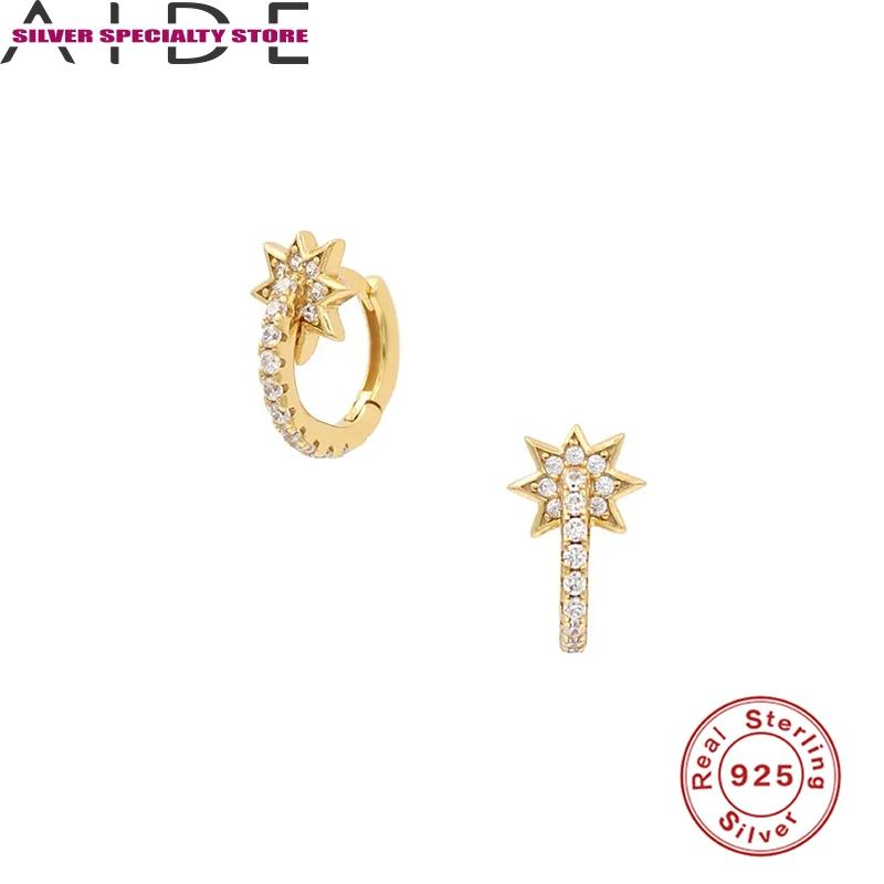Hoop & Huggie AIDE S925 Silver Earrings For Women 2021 Star Zircon Earring Girls Fine Jewelry Crystal Piercing Pendientes Brincos Bijou
Hoop & Huggie AIDE S925 Silver Earrings For Women 2021 Star Zircon Earring Girls Fine Jewelry Crystal Piercing Pendientes Brincos Bijou