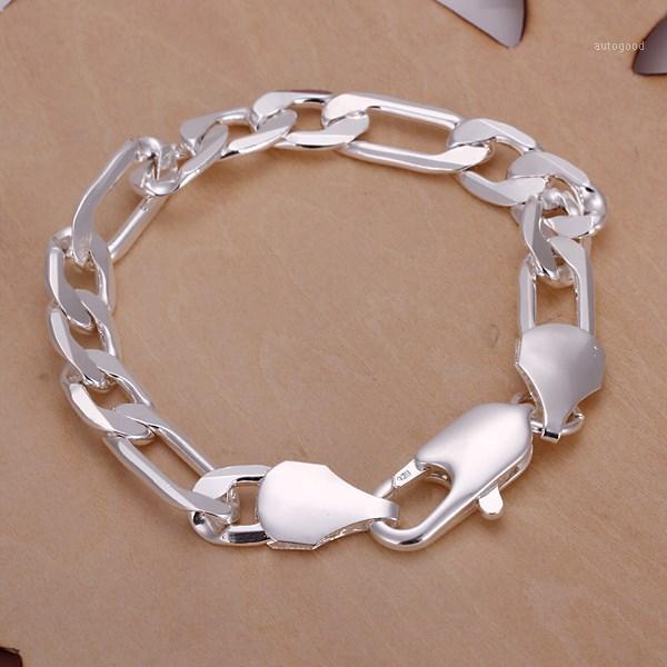 Bangle Wholesale- Men's 925 Jewelry Silver Color 10mm 21cm Figaro Chains Bracelet Bangles Pulseiras Joyas De Plata 1
Bangle Wholesale- Men's 925 Jewelry Silver Color 10mm 21cm Figaro Chains Bracelet Bangles Pulseiras Joyas De Plata 1
