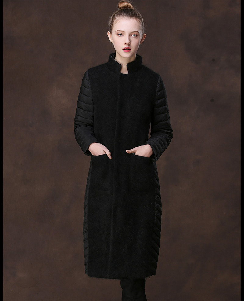 Turtleneck 2020 Female White Duck Down Knitted Jacket Ladies Warm Winter Coats Long Parkas Mujer Wxf323 Shelters 4glj, D8210 black 
Turtleneck 2020 Female White Duck Down Knitted Jacket Ladies Warm Winter Coats Long Parkas Mujer Wxf323 Shelters 4glj, D8210 black
