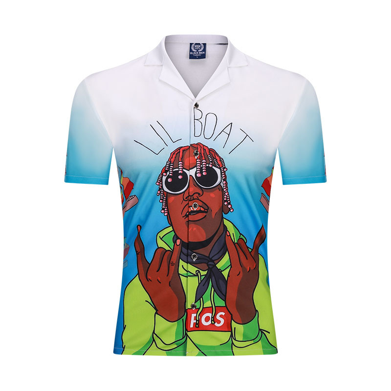 2020 Rap Men's Newest Shirts Printed Joker Top Streetwear Hip Hop Casual Beach Male Shirt, White
2020 Rap Men's Newest Shirts Printed Joker Top Streetwear Hip Hop Casual Beach Male Shirt, White