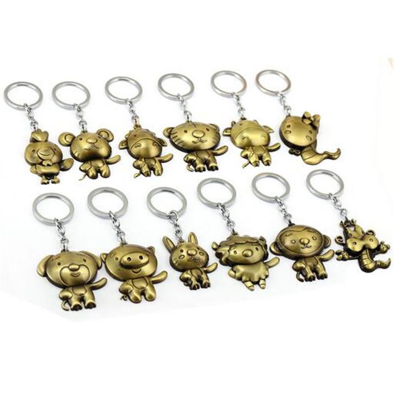 HSIC Linnor 12 Zodiac Animal Keychain Metal Tiger Dog Pig Sheep Key Chain Ring Pendant Children Gifts Porte Clef
HSIC Linnor 12 Zodiac Animal Keychain Metal Tiger Dog Pig Sheep Key Chain Ring Pendant Children Gifts Porte Clef