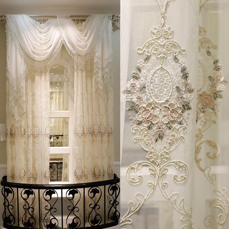 Curtain & Drapes European Luxury Turkish Embroidered Voile Curtains Sheer For Living Room Bedroom Floral Tulle Window Drapes1
Curtain & Drapes European Luxury Turkish Embroidered Voile Curtains Sheer For Living Room Bedroom Floral Tulle Window Drapes1