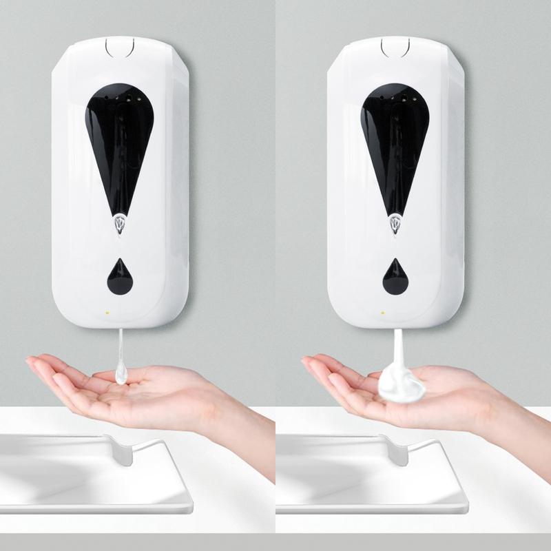 1200Ml Automatic Sensor Soap Dispenser with ligent Infrared Temperature Measurement,Wall-Mounted Machine
1200Ml Automatic Sensor Soap Dispenser with ligent Infrared Temperature Measurement,Wall-Mounted Machine